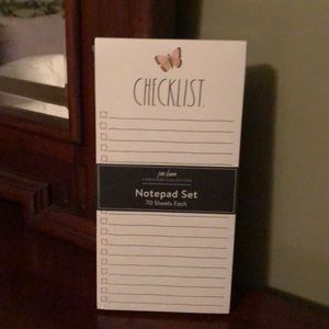 New Rae Dunn 2PK notepad.